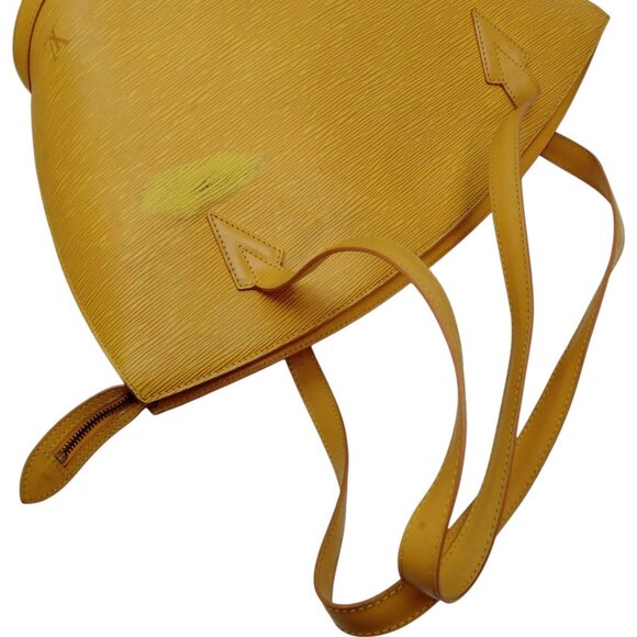 012259BE (L3) Louis Vuitton Shoulder Bag Yellow Epi Leather - Picture 3 of 9